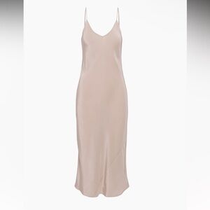 Wilfred Secret Maxi Slip Dress - Medium - Color Soft Tan
